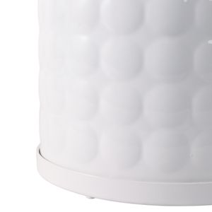 NICOLEMOOR SET OF 2 WHITE PLANTER 7 (IN) 5