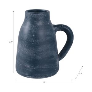 SHERMANCLIFF BLUE VASE 9 (IN) 9