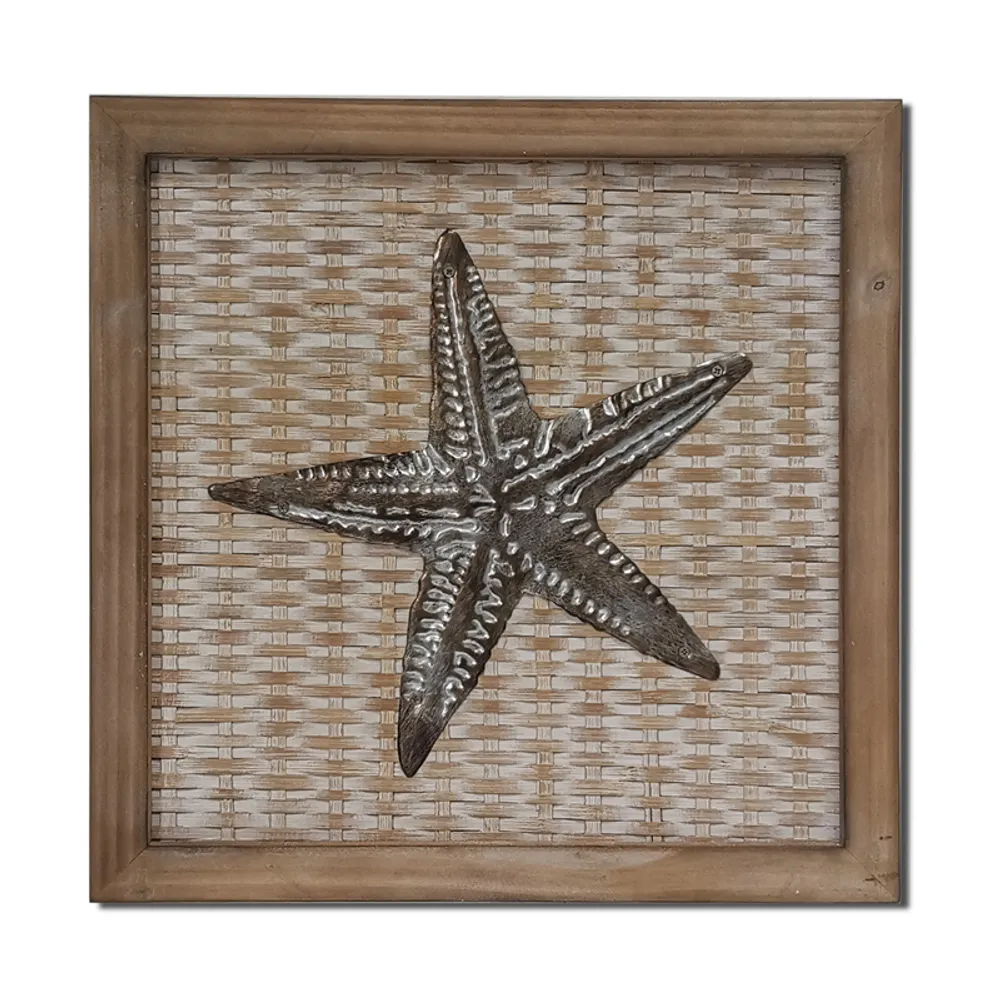 13-3/4" STARFISH PLAQUE
