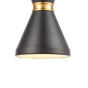 Modley 7'' Wide 1-Light Mini Pendant - Matte Black 4