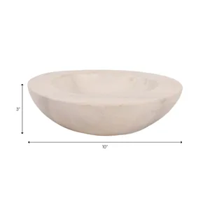 ROSSWELL WHITE BOWL 3 (IN) 9