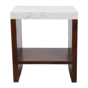 BAKERCLIFF WHITE TABLE 23 (IN) 3