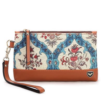 DIGITAL PRINT SEE-THRU MESH WRISTLET W JUTE - STINGRAY