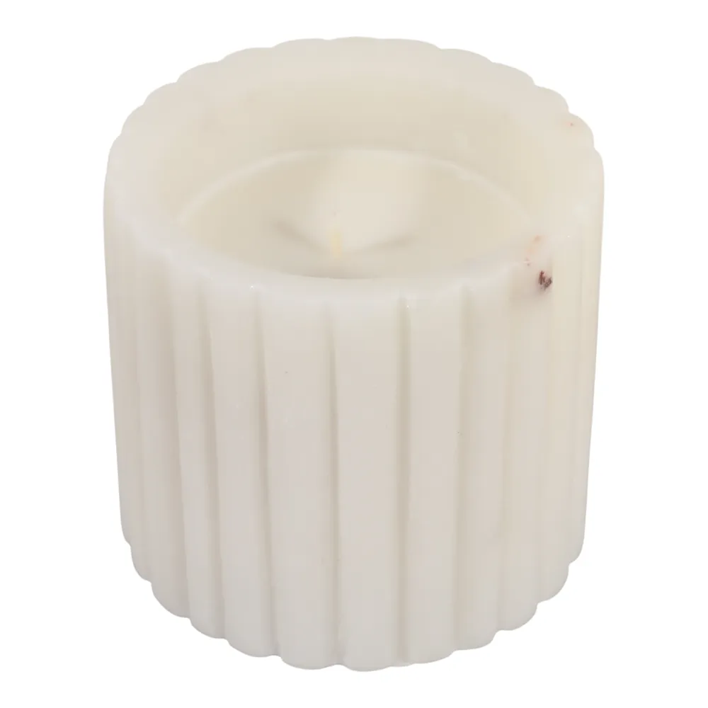 WRENROSE BLANC SAFFRON & SUEDE CANDLE 5 (IN)