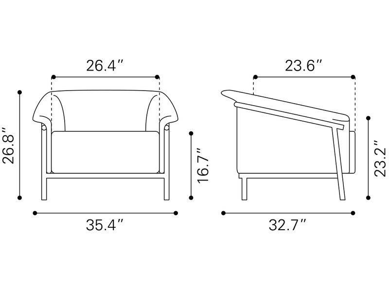 Burry Accent Chair Tan 13