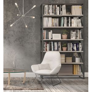 Delphine 28'' Wide 6-Light Chandelier - Satin Nickel 6