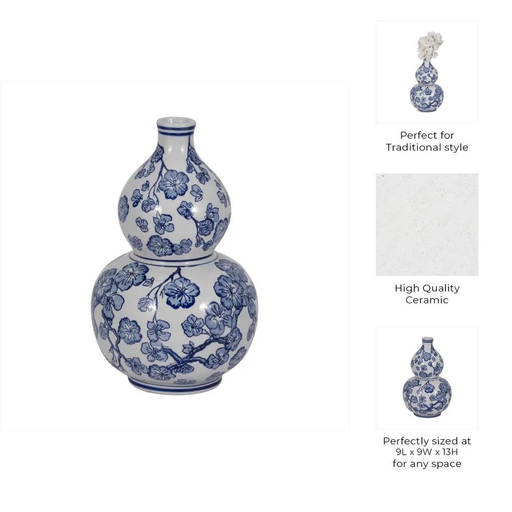 HERMONWICK WHITE CHINOISERIE 14 (IN)