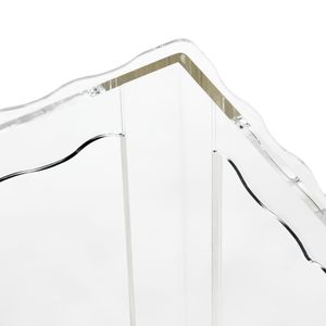 Jacobs Nesting Table - Set of 3 Square Clear 5