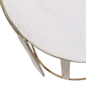 PEARLBEACH SET OF 2 WHITE TABLE 23 (IN) 8