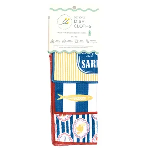 Mediterranean Market Eco Dish Cloth (Set of 3) 8