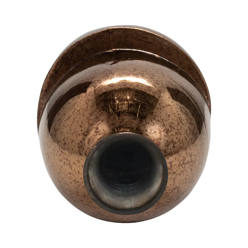 NASHCLIFF BRONZE GLASS VASE 16 (IN)