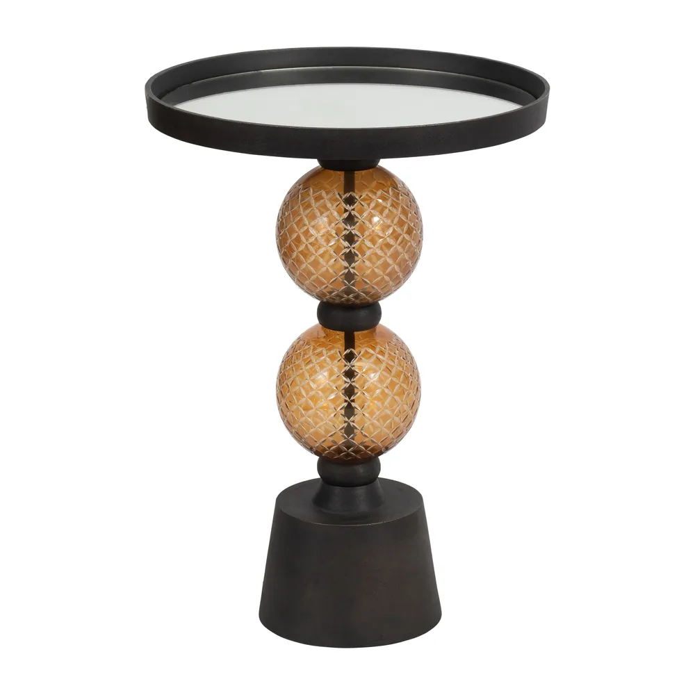 BROCKWAY BLACK TABLE 22 (IN)