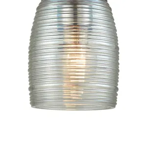 Muncie 5'' Wide 1-Light Mini Pendant - Polished Chrome 4