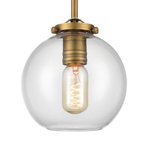 Mountain Creek 7'' Wide 1-Light Mini Pendant - Aged Brass 4