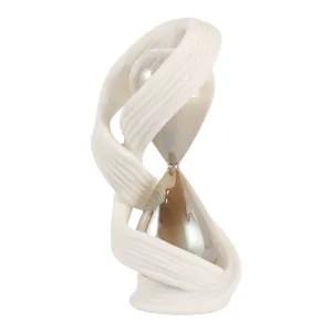 DENVERBEACH WHITE HOURGLASS 12 (IN) 4