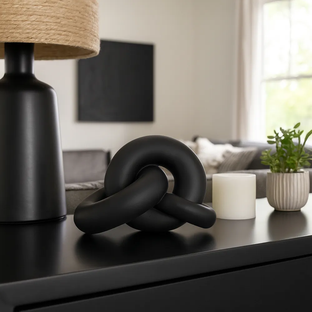 WARDCREST BLACK DECOR 6 (IN)