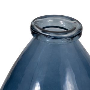 SUTTONWORTH BLUE GLASS VASE 15 (IN) 5