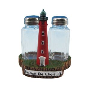 PONCE DE LEON FL SALT & PEPPER SHAKERS 1
