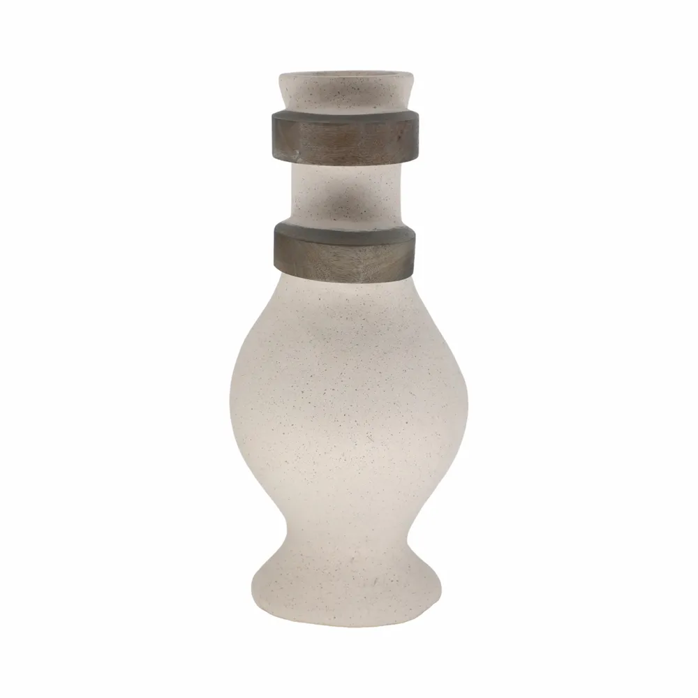 ROMANDALE IVORY VASE 15 (IN)