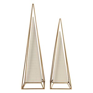 CLAYDALE SET OF 2 IVORY DECOR 26 (IN) 5