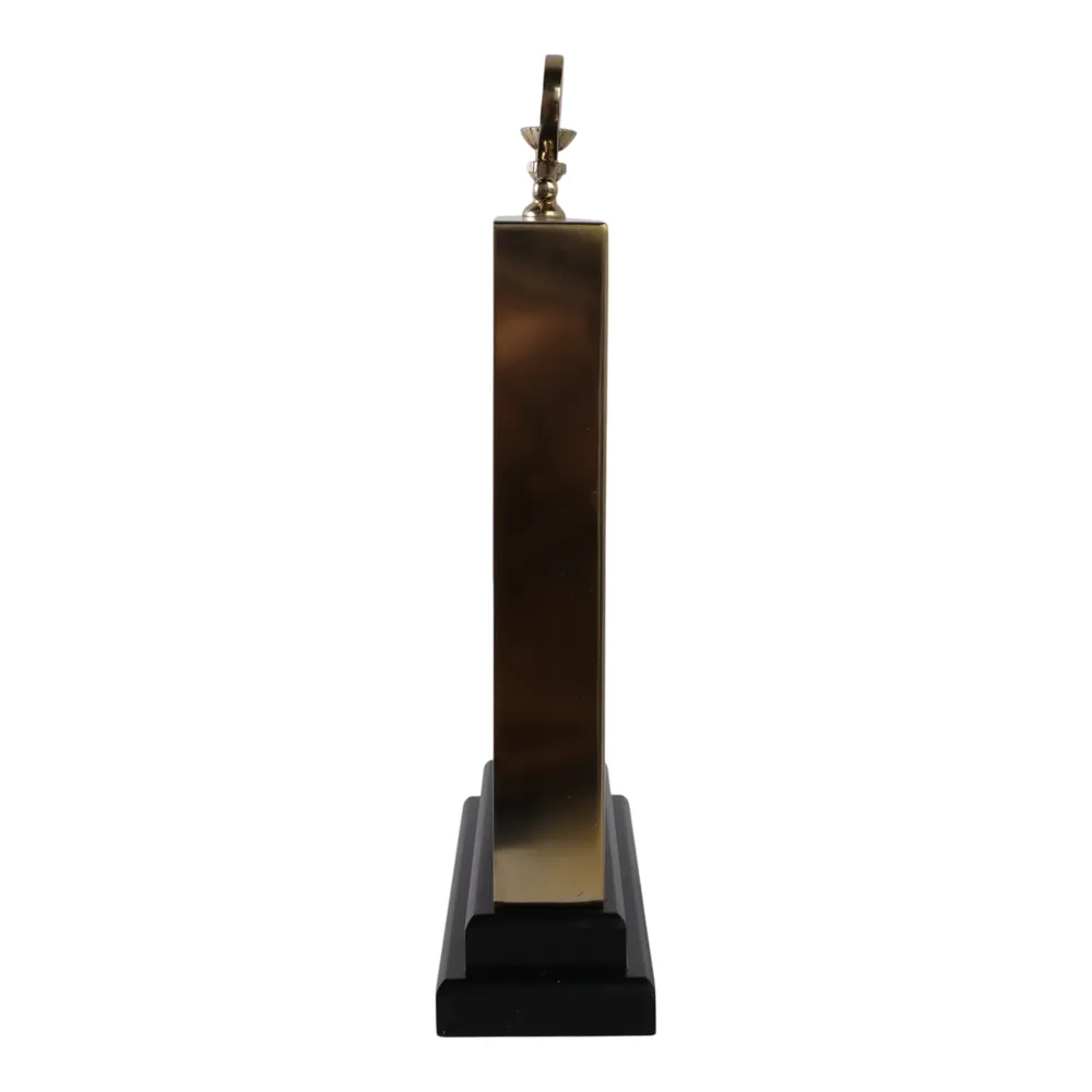 LARKHAVEN GOLD CLOCK 17 (IN)