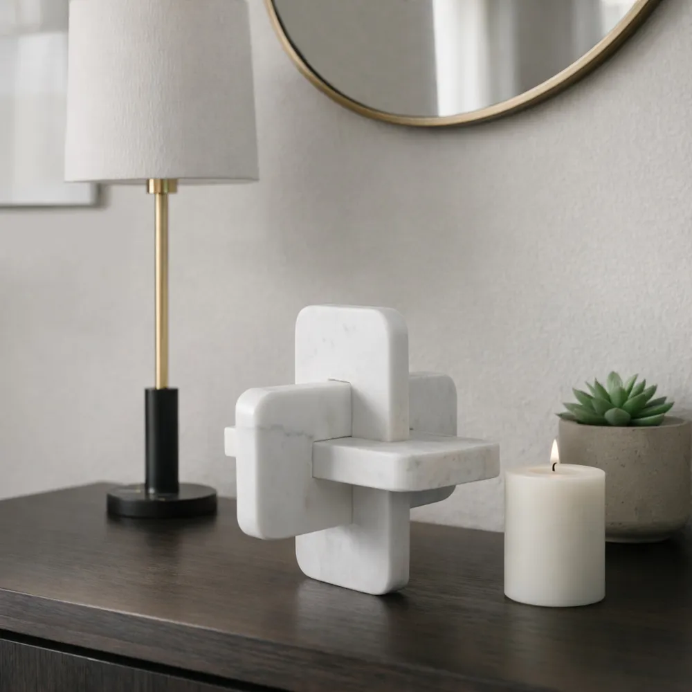 HASTINGSGATE WHITE DECOR 9 (IN)