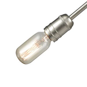 Delphine 28'' Wide 6-Light Chandelier - Satin Nickel 3