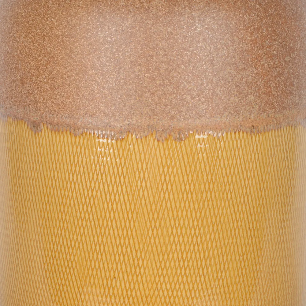 HERMONVALE YELLOW VASE 14 (IN)