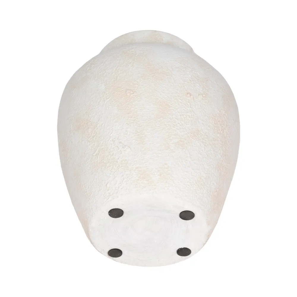 TROYSTONE IVORY VASE 12 (IN)