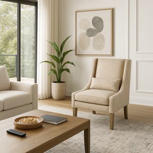 JASPER TAN CHAIR 38 (IN) 2