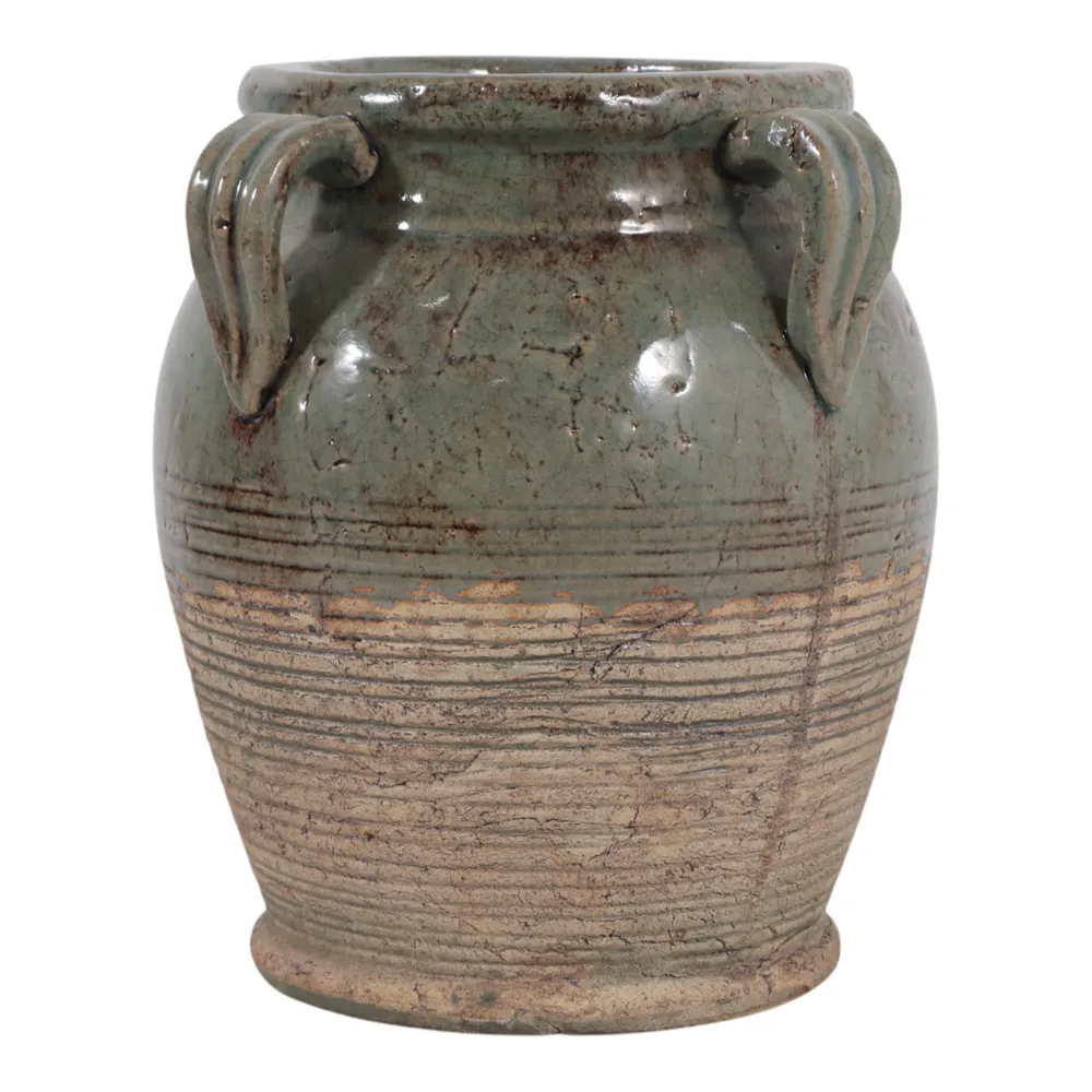 COHENWAY GREEN VASE 10 (IN)