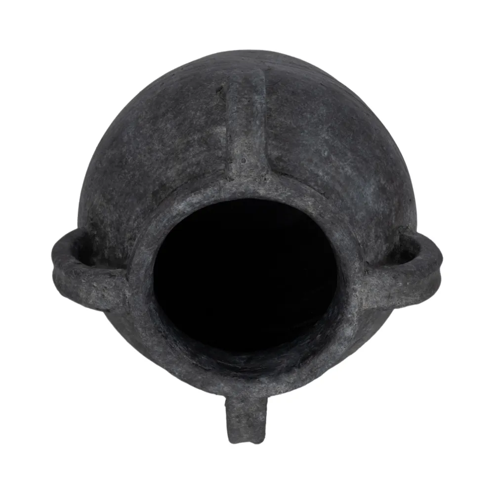 SKYELAKE BLACK VASE 12 (IN)