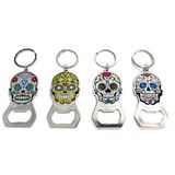 BIG BITE SUGAR SKULL BOTTLE OPENER KEYCHAIN 1
