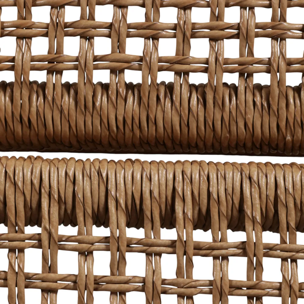 RAMONATON SET OF 2 TAN BENCHES 18 (IN)