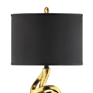 Belle 29.88'' High 1-Light Table Lamp - Gold 3