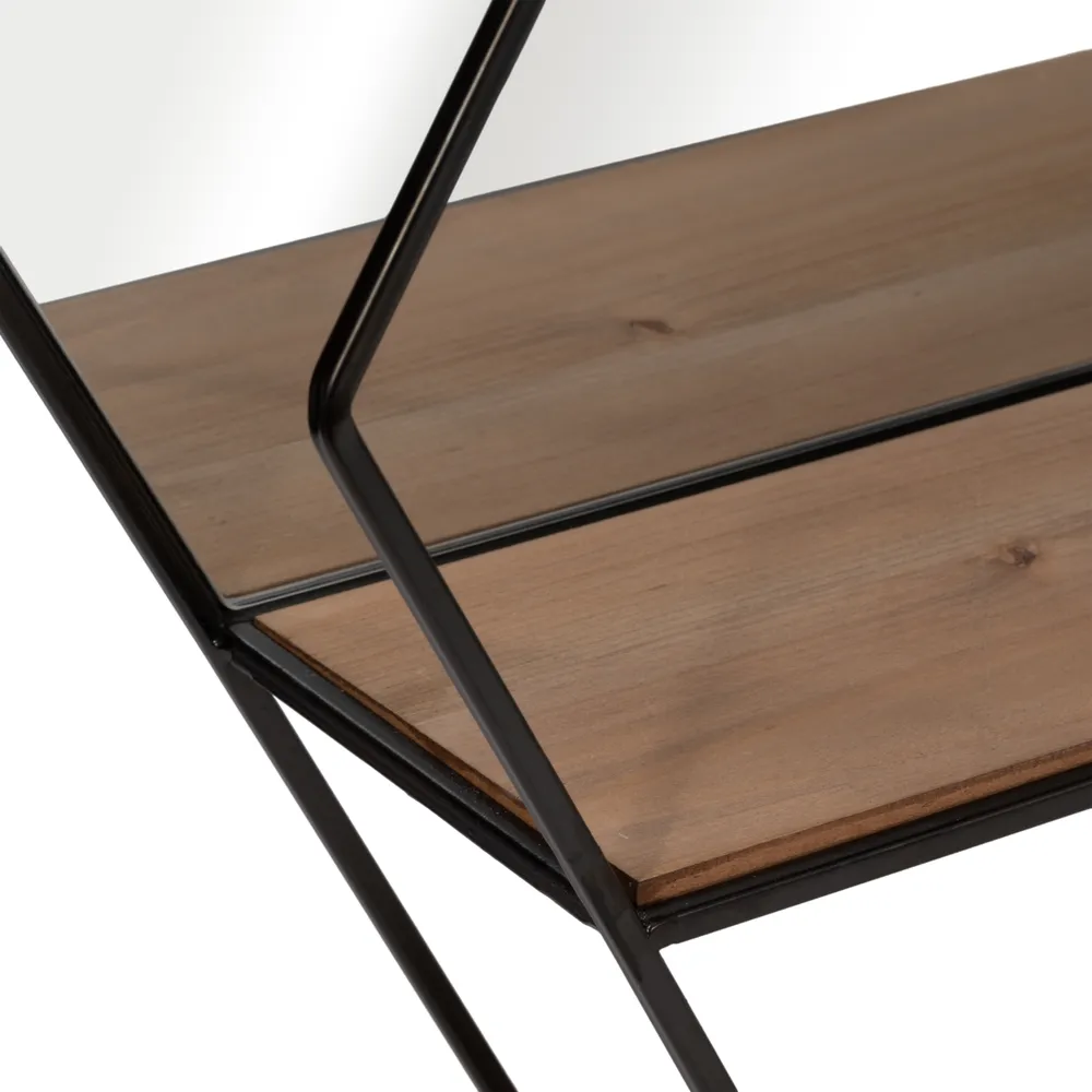 GARFIELDLEY BROWN WALL SHELF 24 (IN)