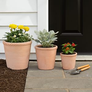COOPERSHAW SET OF 3 RED PLANTER 15 (IN) 12