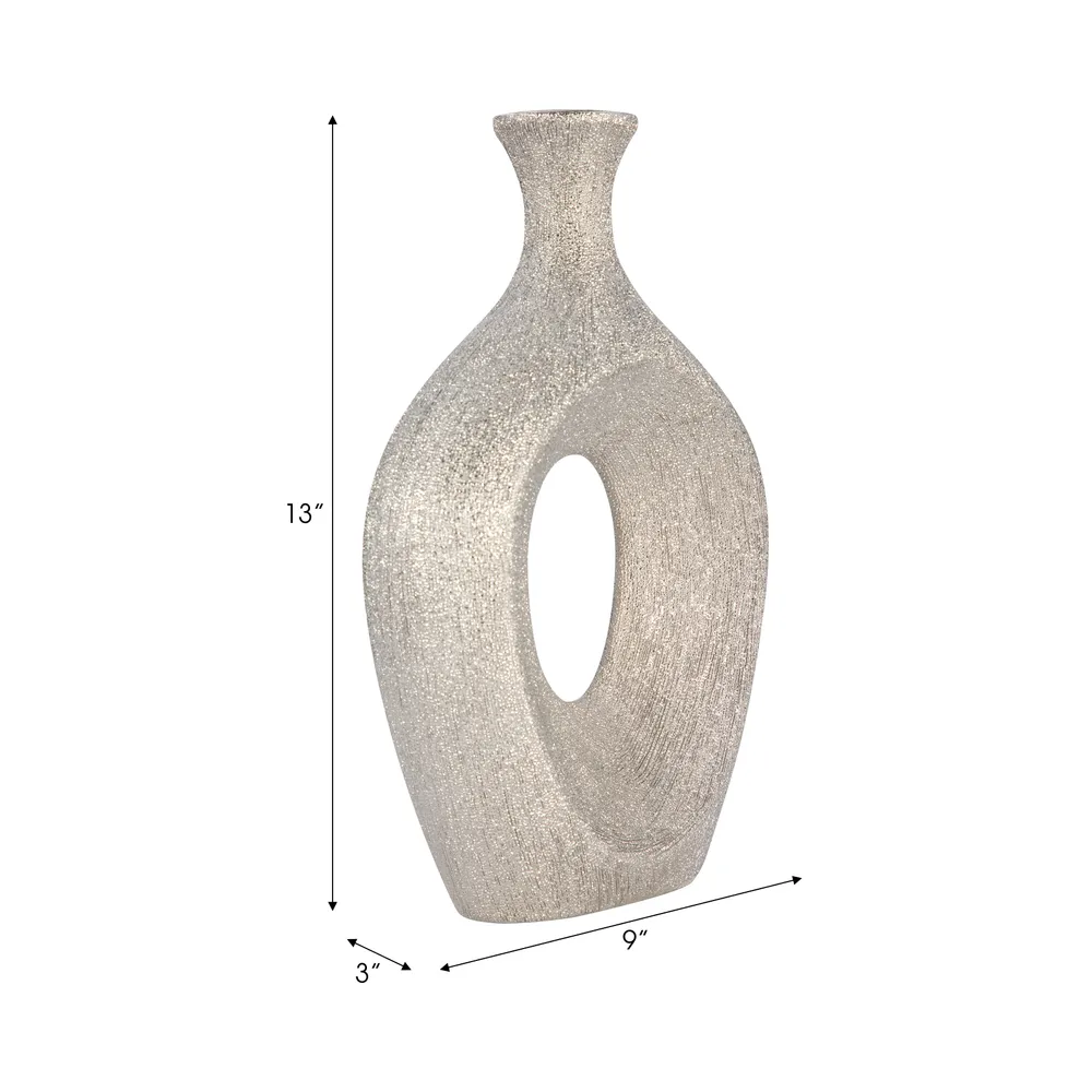 HARDENCLIFF SILVER VASE 14 (IN)