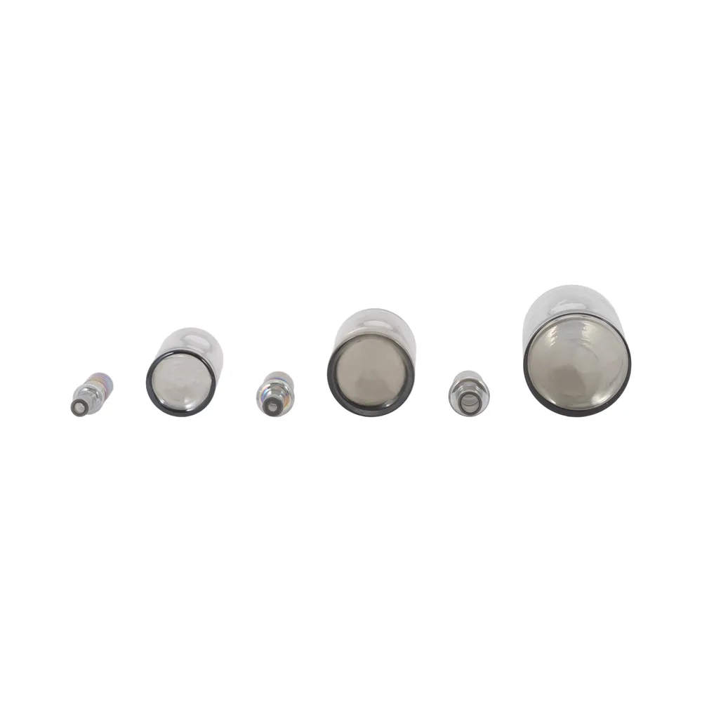 NORTONFIELD SET OF 3 GRAY VASES 16 (IN)