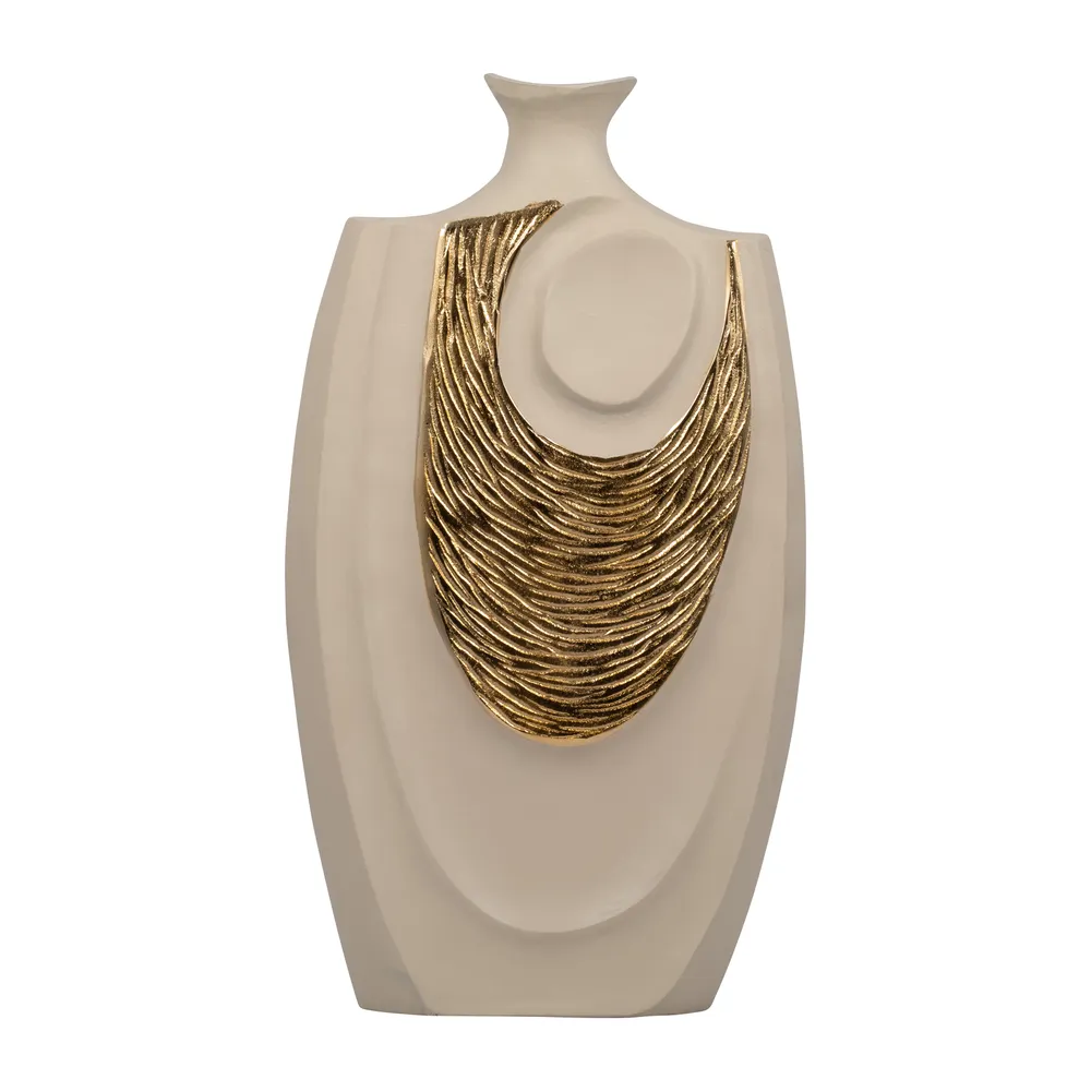 ARMONWAY GOLD VASE 23 (IN)