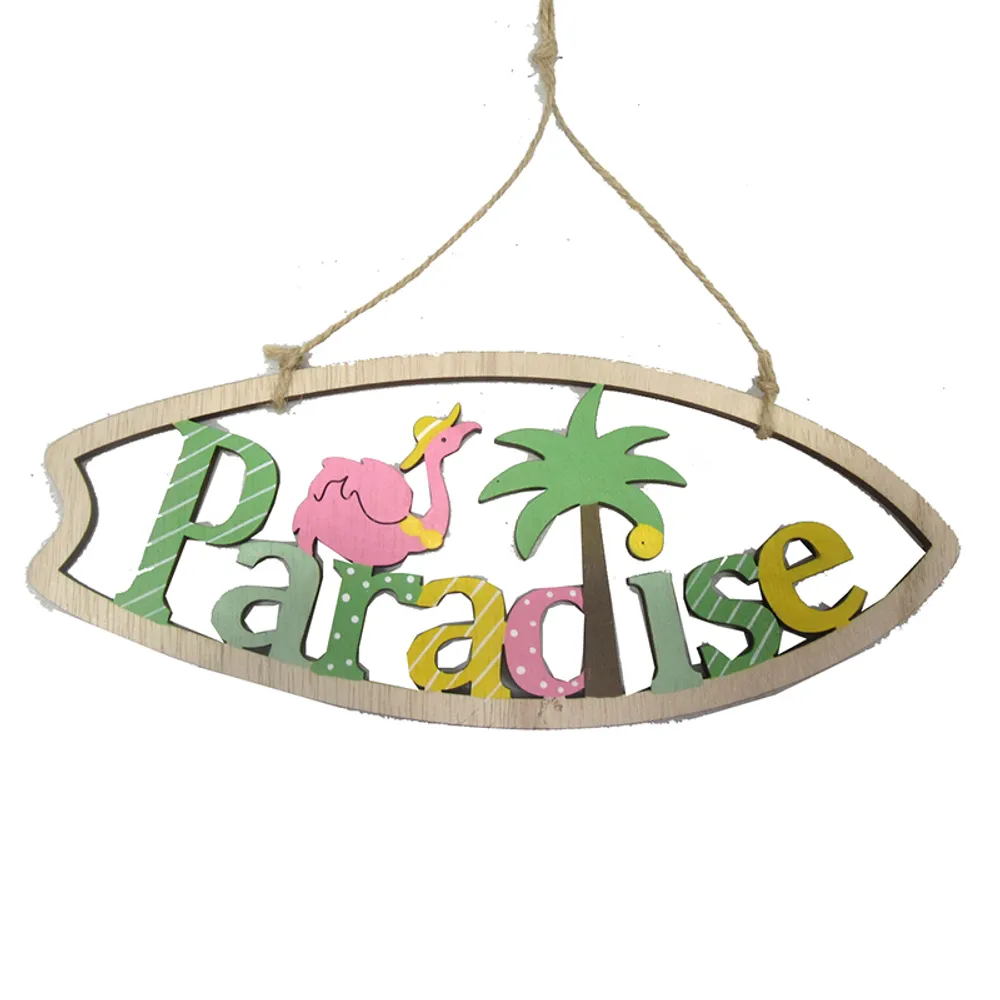 9" FLAMINGO PARADISESIGN
