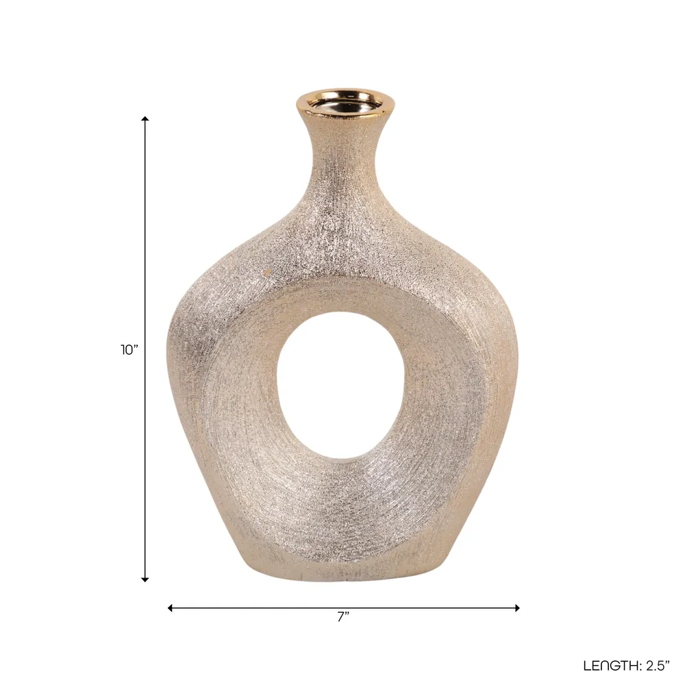 HARDENCLIFF GOLD VASE 10 (IN)