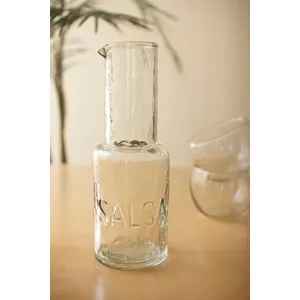 Glass Salsa Pitcher with Four Bowls 2