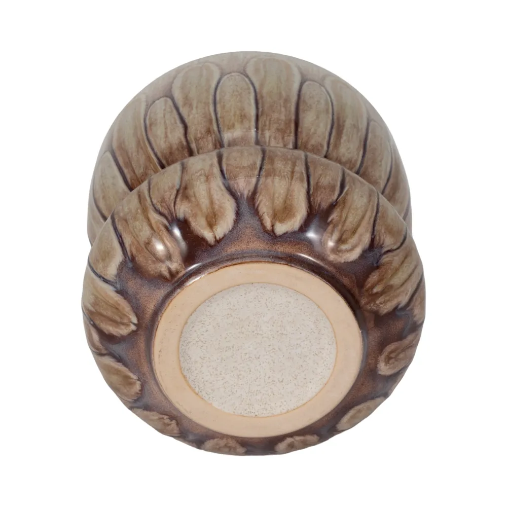 HAMDENCREST BROWN VASE 7 (IN)