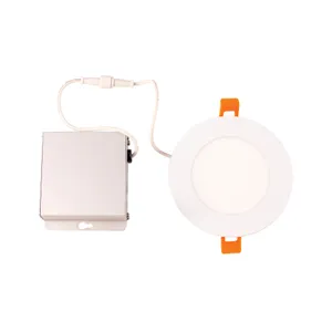 Mercury 5'' Wide Integrated LED Round Recessed Light - White 3