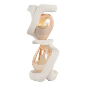 TESSSIDE WHITE HOURGLASS 13 (IN) 4