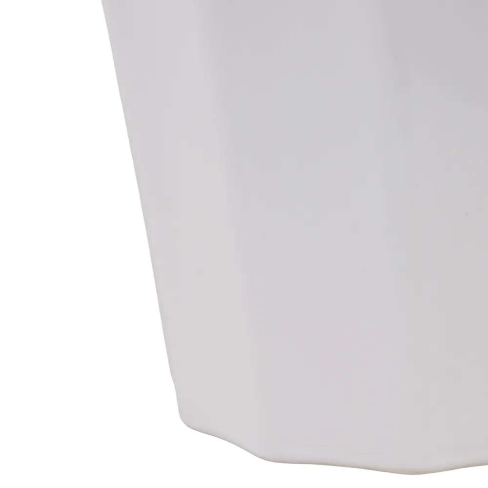DEANGROVE SET OF 2 WHITE PLANTER 7 (IN)