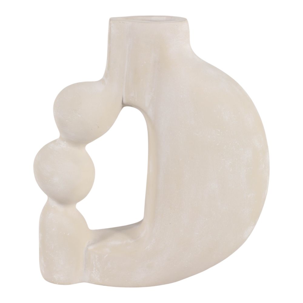 FERNMOOR IVORY VASE 14 (IN)