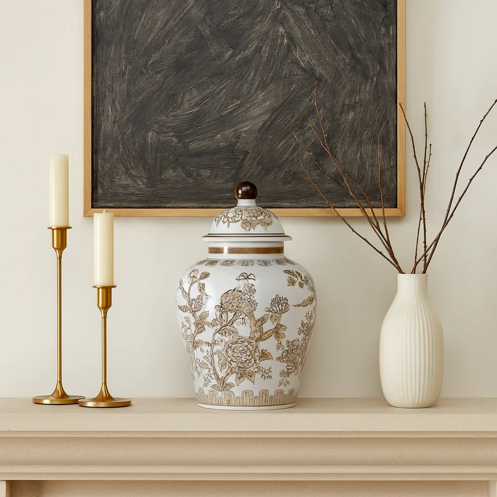 DOUGALTON BROWN CHINOISERIE 12 (IN)