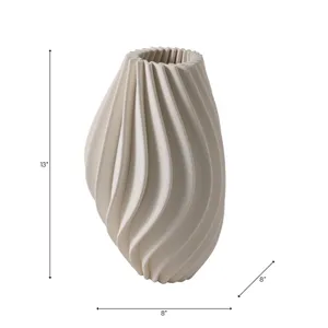 KEATONRUN IVORY VASE 14 (IN) 9